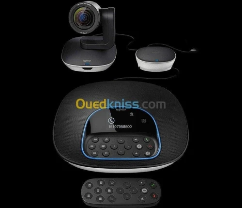 LOGITECH GROUP Videoconference - Full HD 1080p - 10x zoom - 4 mic - 20 people - Skype Bussines
