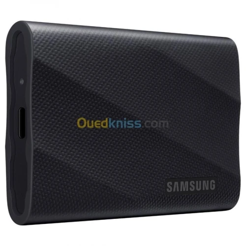 SAMSUNG SSD PORTABLE T9 1TO - DISQUE DURE EXTERNE - TYPE C- SUPER FAST - 2000 MOS - ETANCHE - BLACK