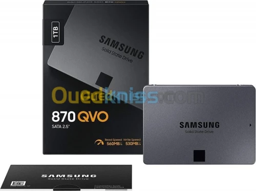 Samsung SSD 870 QVO 1To - Disque Dur SSD Interne - 560 MBs