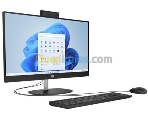 HP ALL IN ONE - 24-CR0006NK - i7-1355U - 16GO -1TO - 24" FHD TACTILE - WIN11 -CLAVIER+SOURIS - BLACK