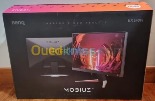 ECRAN BenQ MOBIUZ EX240N - 23.8" FHD - 165 Hz - 1ms - VA - HDMI Display - FreeSync - Haut-parleurs