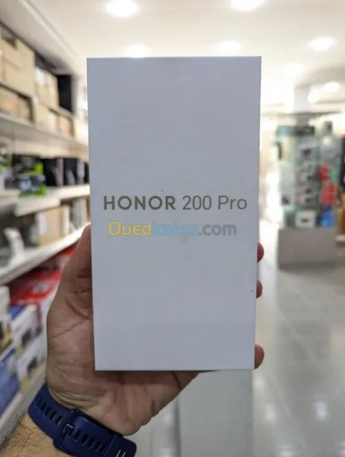 HONOR 200 PRO - 12GB - 512GB - DUAL SIM - 5G LTE - 6.7 AMOLED - 50 MEGAPIXELS - NFC - 5200 mAh - BLISTER