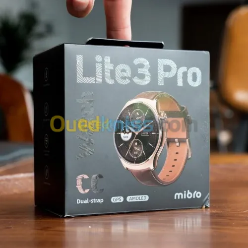 MIBRO LITE 3 PRO SMARTWACH - 1,32 AMOLED - BLUETOOTH - ZINC ALLOY 22mm - MAGNETIC - MODE SPORT
