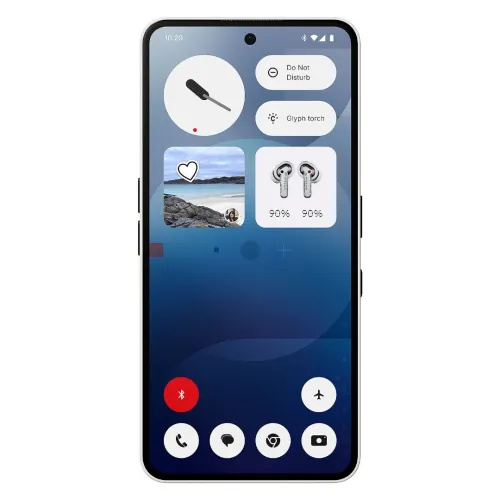 NOTHING PHONE 3A - SNAPDRAGON 7S GEN 3 - 12GO - 256 GO - DUAL SIM 5G - AMOLED 120 HZ - WHITE & BLEU A059 A059
