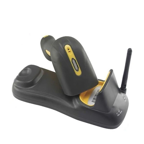 HENEX XL-9529 - DOUCHETTE CODE À BARRE 1D/2D SANS FIL - IP65 - PLUG & PLAY - 600M DISTANCE - 2200MHA - 433MHZ - BLACK