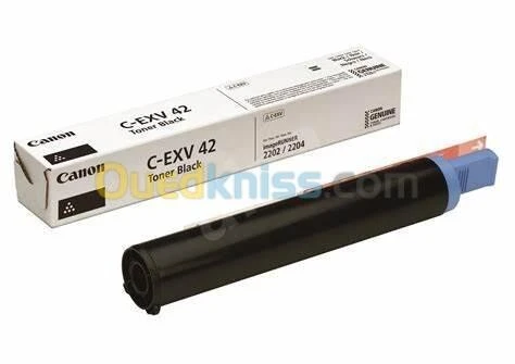 CANON C-EXV 42 - TONER ORIGINAL COULEUR LASER NOIR - POUR IMPRIMANTE IR 2202, 2202N, 2204F, 2206iF - 14600 PAGES