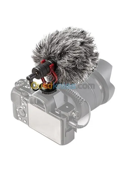 GOSMART MICROPHONE UNIVERSAL GS-MM1 - DIRECTIONNEL MULTIPLATEFORME - MÉTALLIQUE - 35 KHZ  -BLACK
