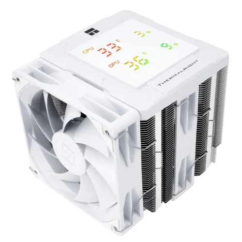 THERMALRIGHT PEERLESS ASSASSIN 120 DIGITAL - AIRCOOLING 120MM - DOUBLE TOUR - ÉCRAN DIGITAL - WHITE