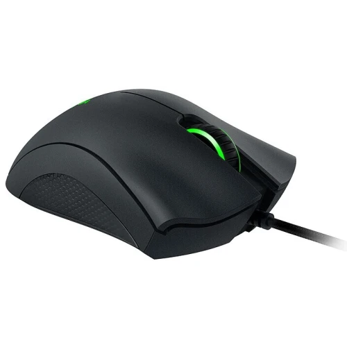 RAZER DEATHADDER ESSENTIAL - SOURIS GAMING FILAIRE - CAPTEUR OPTIQUE 6400 DPI - 5 BOUTONS PROGRAMMABLES - ÉCLAIRAGE VERT - BACLK & WHITE