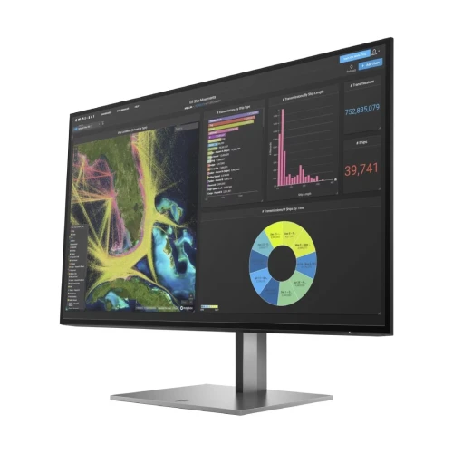 ÉCRAN HP Z27k G3 - 27" 4K UHD 3840x2160 - IPS - USB-C - DisplayHDR 400 - sRGB 99% - Hub USB