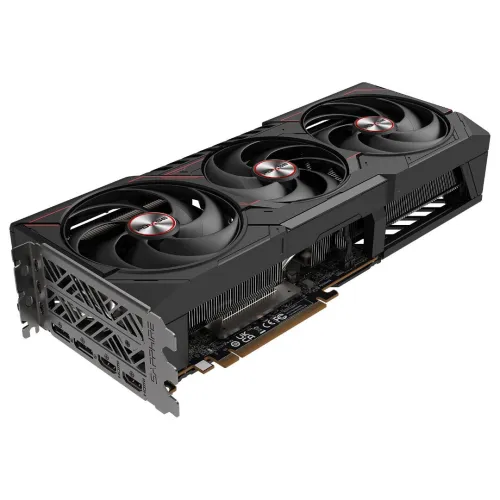 SAPPHIRE PULSE RADEON RX 9070 XT 16G - CARTE GRAPHIQUE - 16 GO GDDR6 - PCIe 4.0 - 2x HDMI + 2x DISPLAYPORT - BLACK