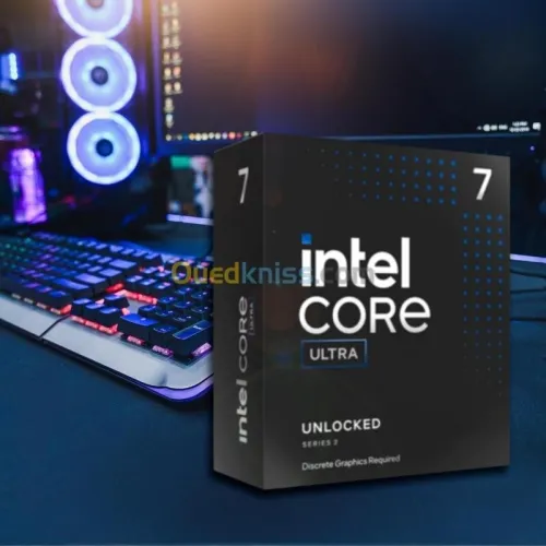 INTEL CORE ULTRA 7 265KF - 20 CORE - 20 THREADS - 5.5 GHZ - SOCKET 1851 - CACHE 30 MO - BOX