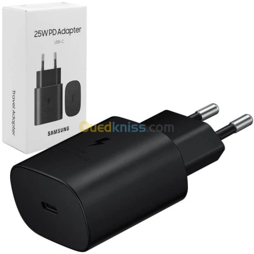 Samsung  Chargeur USB-C à charge ultra rapide d'origine  PD 25Watt