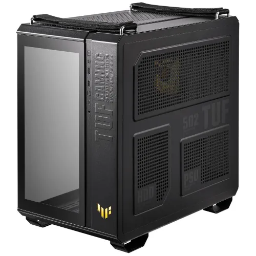 ASUS TUF GAMING GT502 PLUS - BOITIER GAMING MOYEN TOUR 360MM - 4 FAN 120MM RGB - ATX - BLACK