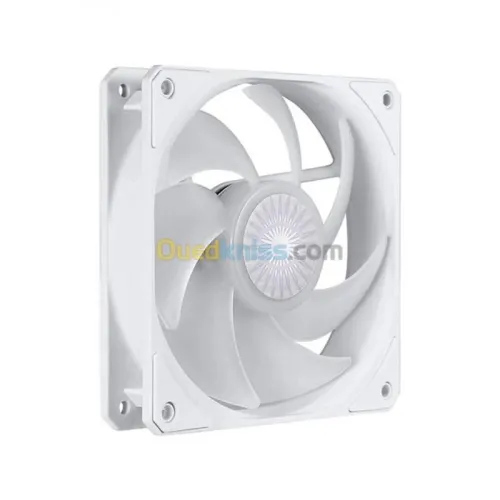 COOLER MASTER SICKEFLOW 120 ARGB - VENTILATEURS DE BOÎTIER 120 mm ARGB - 4 PINS 12 V -62 CFM - WHITE