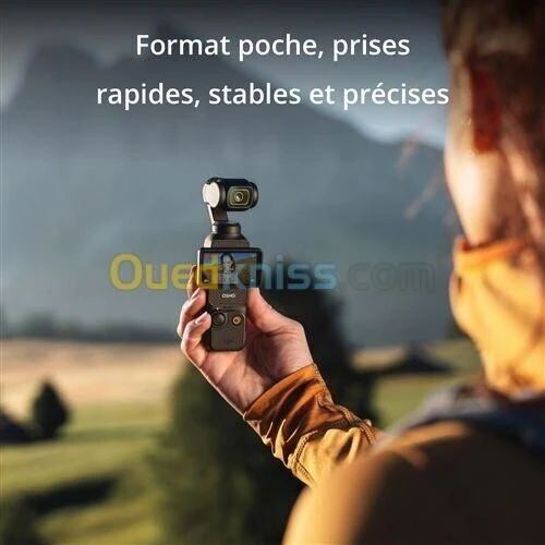 DJI OSMO POCKET 3 CREATOR COMBO - 4K 60 FPS - 2 OLED - MICRO SD -  4X ZOOM - CMOS - BLACK