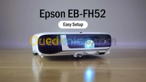 EPSON EB-FH52 - Vidéoprojecteur professionnel 3LCD - Full HD 1080p - 4000 Lumens