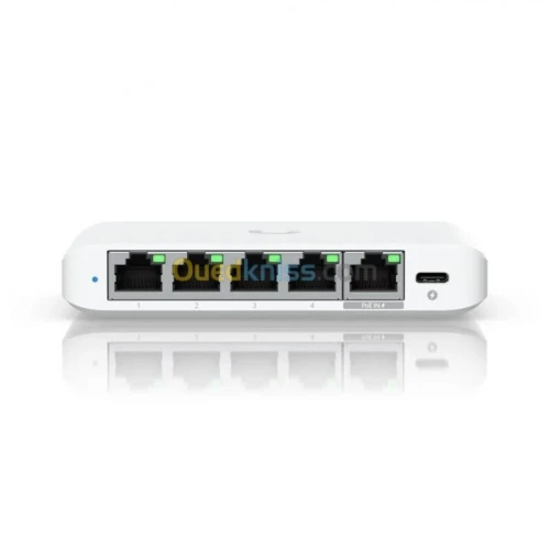 UBIQUITI UNIFI USW-FLEX-MINI - SWITCH 5 PORTS GIGABIT - USB-C - POE - UNIFI CONTROLLER - 10 GBPS - 