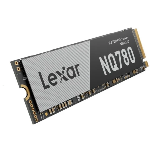 LEXAR NQ780 1TB - DISQUE DUR SSD M.2 NVMe - PCIe 4.0 Gen4 - 6500 MO/S - PC & CONSOLE - BLACK