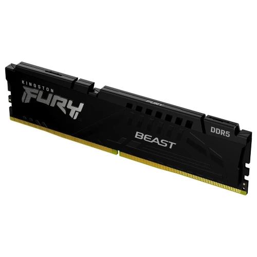 KINGSTON FURY BEAST - 8GO DDR5 - 1 BARRETTE DE 8GO - 5200MHZ CL40 - XMP 3.0 - AMD/INTEL - BLACK