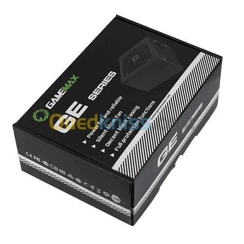 ALIMENTATION GAMEMAX GE-700-700W AC FULL RANGE 100-240V ATX 20 +4PIN CPU 4 PCI-E 3X SATA NOIR
