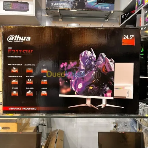 ECRAN DAHUA LM25-E211S - 25 FHD - 120HZ - 0.5MS - DALLE IPS - ADAPTIVE SYNC - HDMIDP - WHITE