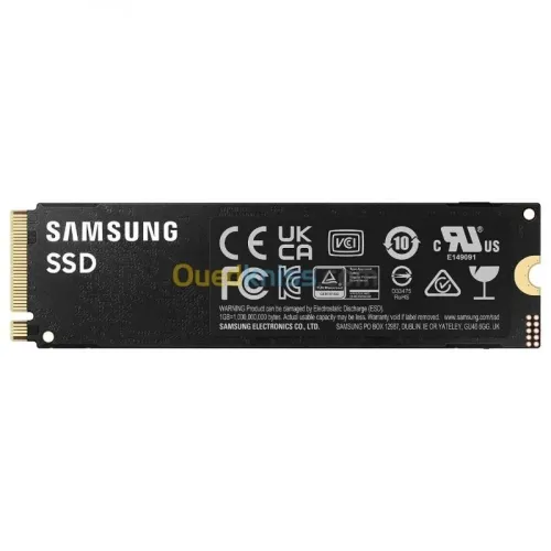 SAMSUNG SSD 990 PRO M.2 PCIE NVME 2TO WITH HEATSINK - 7450MBS - BLISTERING SPEED - ENDLESS VICTORY