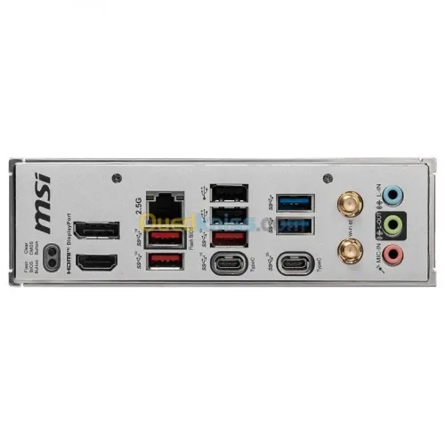 MSI B650M PROJECT ZERO - MICRO ATX SOCKET - AM5 B650 - 4X DDR5 - M.2 PCIE 4.0 - WI-FI 6E - LAN 2.5