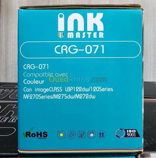 TONER INKMASTER CANON 071 - COMPATIBLE NOIR - POUR IMPRIMANTE LBP12 SÉRIES - ISENSYS MF27 SÉRIES