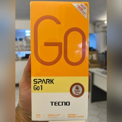SMARTPHONE TECNO SPARK GO1 KL4 - DUAL SIM - 3 + 3GB EXTENDED - 64GB - 6,67" 120HZ IPS - 13MPXL - 5000 MAH TECNO