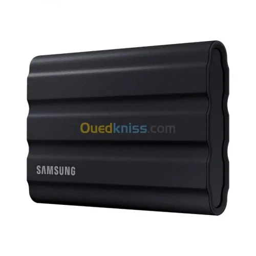 SAMSUNG SSD PORTABLE T7 SHIELD 1TO - DISQUE DURE EXTERNE - TYPE C- 1050 MOS - ETANCHE - BLACK