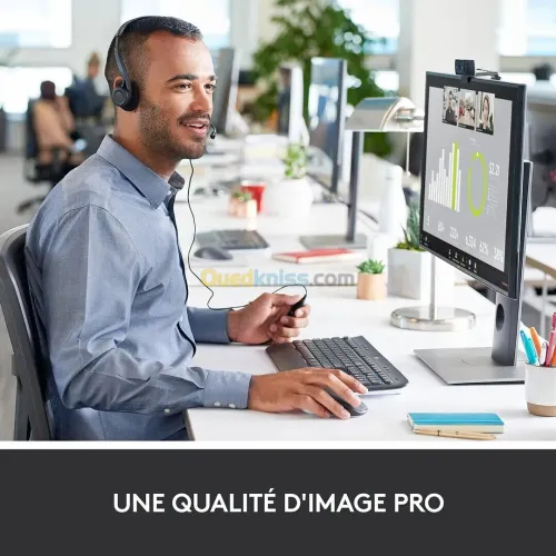 LOGITECH C920s - WEBCAM FHD - 15 MPXL - MICRO STÉRÉO - AUTOFOCUS - PLUG & PLAY - ORIGINAL - BLACK