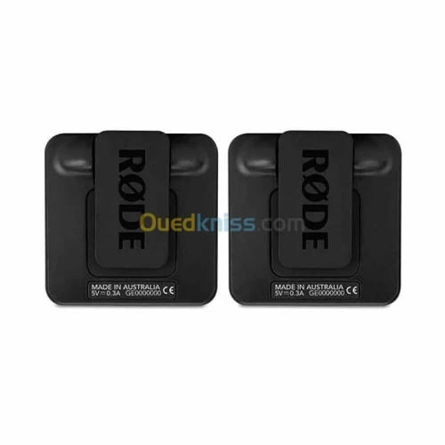 RODE WIRELESS GO II SINGLE - MICROPHONE SANS FIL - PORTÉE 70M - 3,5 mm - PHONES & CAMERA - BLACK 