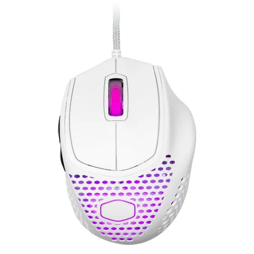 SOURIS GAMING COOLER MASTER MM720 - RGB - 16000 DPI - ULTRA LÉGÈRE - HAUTE PERFORMANCE - BLACK & WHITE