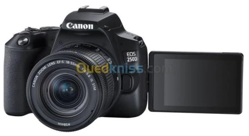 CANON EOS 250D STM Appareil Photo  + Objectif EF-S 18-55mm f- 4-5.6 IS STM