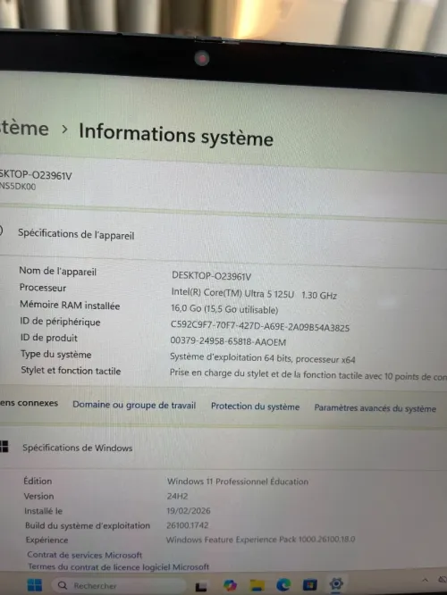 Lenovo Thinkpad L13 2-in-1 Gen 5 Ultra 5 125U 16gb 512ssd