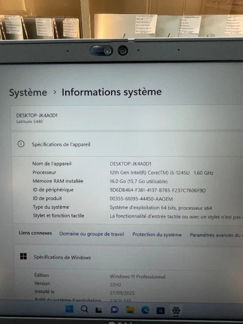 Dell latitude 5430 i5-1245U 16gb 512ssd