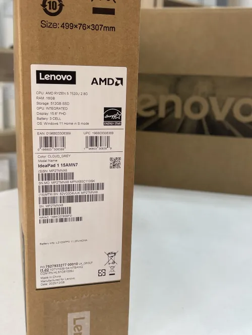Lenovo ideapad 1 15 AMD Ryzen 5 7520U 16gb 512ssd