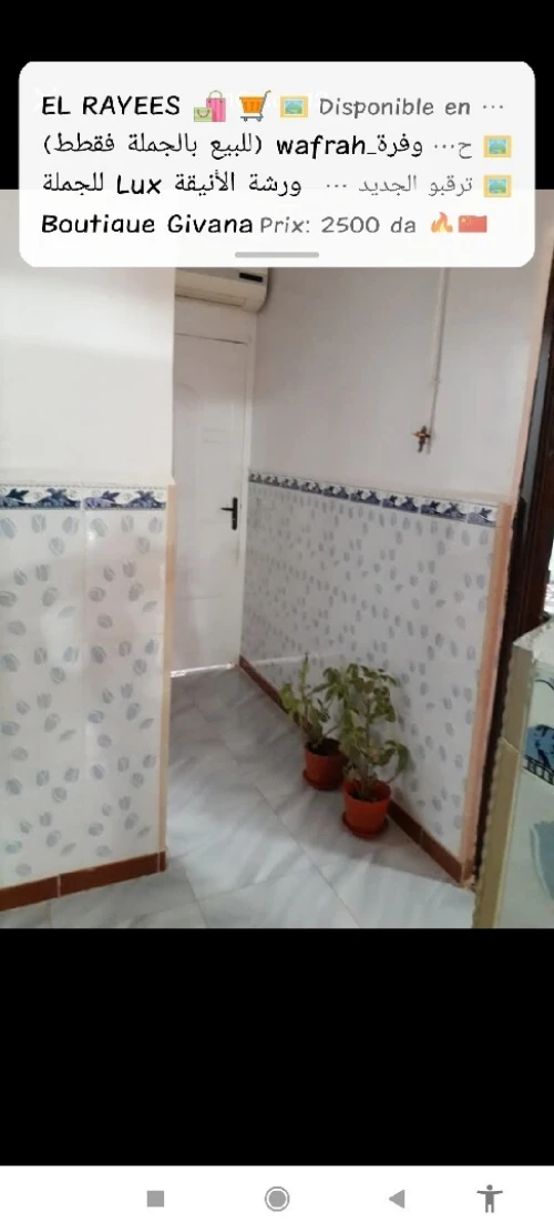 Vente Appartement F3 Oran Es senia