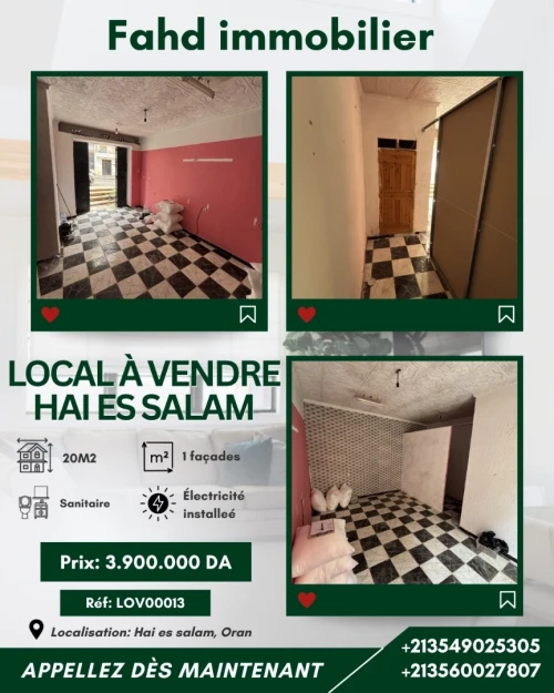 Vente Local Oran Oran