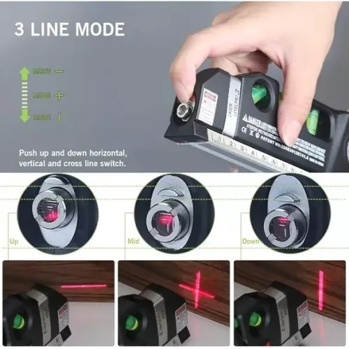 أداة قياس الليزر Fixit Laser Level Pro 4 متعددة الاستخدامات