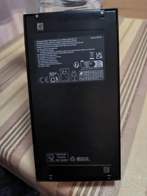 Samsung S24 fe graphite