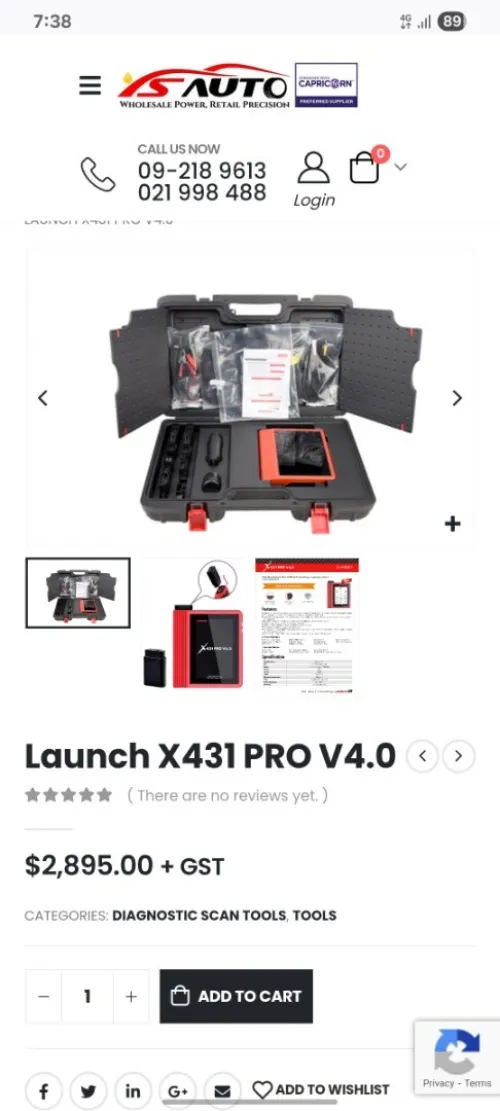 Valise De Diagnostic launch X431 pro V4.0