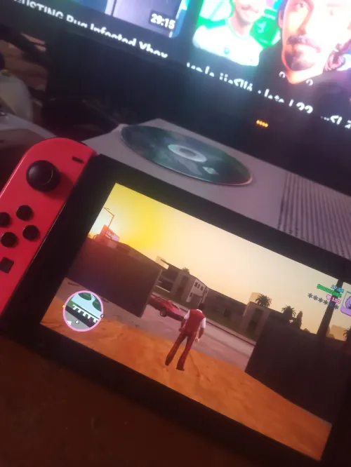 Nintendo Switch v2 flashé 128gb
