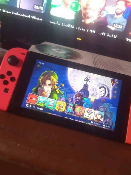 Nintendo Switch v2 flashé 128gb