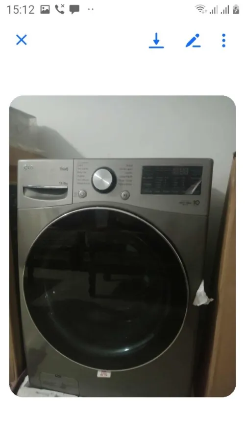Machine à laver Secharge turbo 15 k 