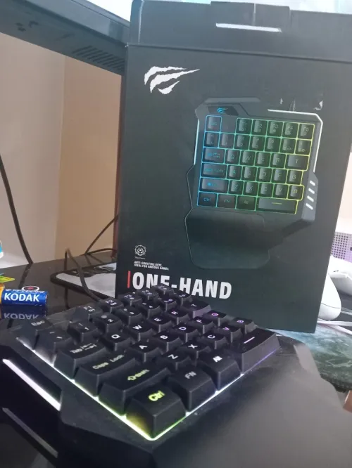 Clavier one hand gaming la marque havit 