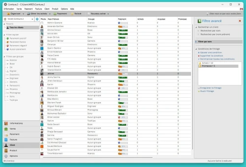 ComtureMSO 2 : Le logiciel de gestion d'entreprise - Puissant, adaptable et SANS ABONNEMENT !