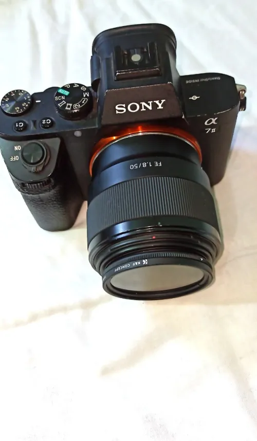 Sony a7 II objectif 50mm 1.8
