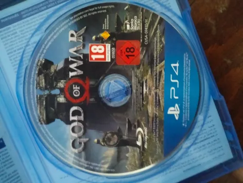 Cd god of war 4 ps4